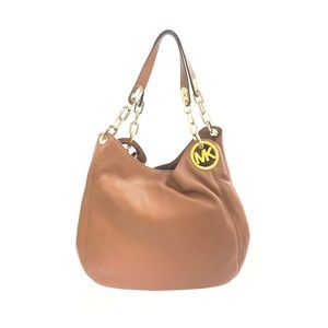 Michael Kors Fulton Tan Leather Large Tote bag